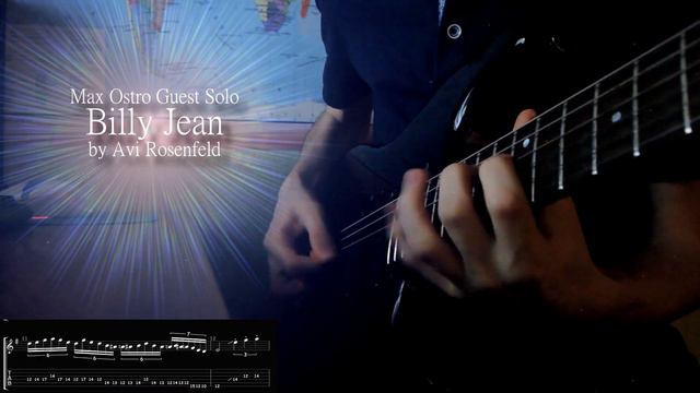 Max Ostro — Guest Solo for Billy Jean by Avi Rosenfeld (w/TABS) смотреть онлайн