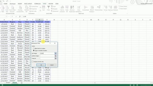 Remove Duplicates and Copy Data to another location in Excel смотреть онлайн