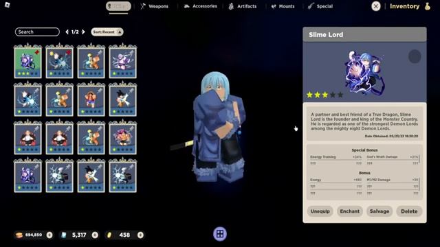 Spending *4000+ Gems* In Roblox Anime Tales смотреть онлайн