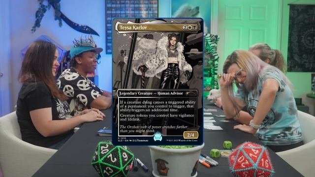 Commander at Home #20 - Rowan vs Thalisse vs Hazezon vs Anikthea with Rachel Weeks and Joe Johnson смотреть онлайн