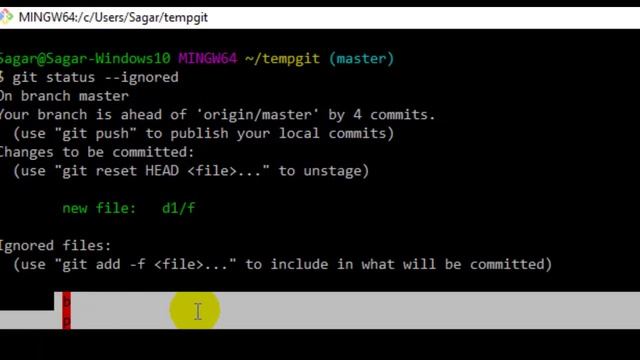 How to view ignored files in git смотреть онлайн