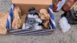 Замена насоса и жидкости ГУР Спринтер. Делаем правильно.