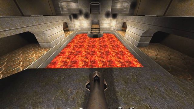 Quake I. Эпизод 1. Часть 8 (e1m7). Прохождение и секреты (Walkthrough and Secrets) [FullHD] смотреть онлайн