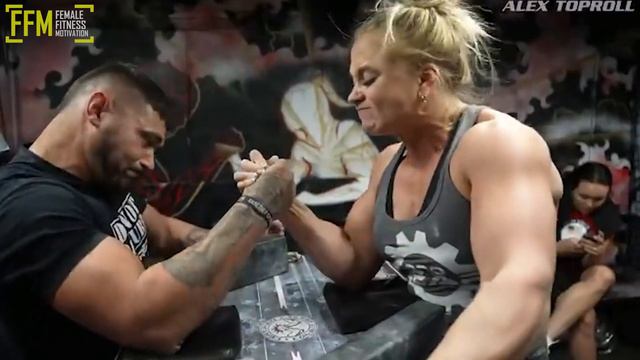 Sarah Backman - Strongest Girl In Armwrestling From Sweden. Female Fitness Motivation