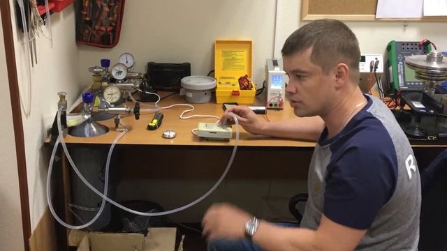Калибровка сигнализатора СЗ-2-2В смотреть онлайн
