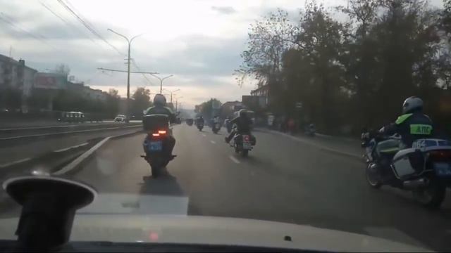 Закрытие мотосезона 2018 в Красноярске смотреть онлайн