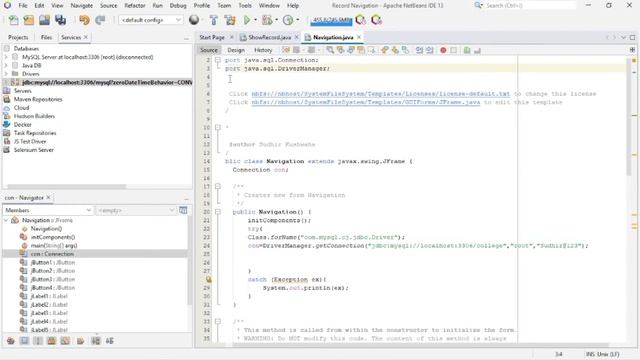Java MySQL ?Records Navigation Buttons First , Next , Previous , Last In Java [ With Source Code ] смотреть онлайн