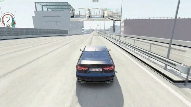 Assetto Corsa - Audi RS3 Sedan 0-200 km/h insane sound! ( Logitech G29) смотреть онлайн