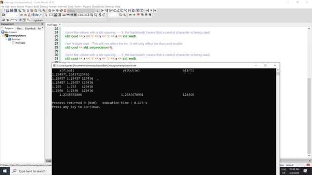 Input Output Manipulators and Format Flags in C++ - Intro - ENGR 2304 смотреть онлайн