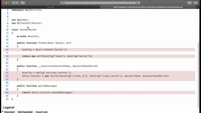 09 -Laravel testing - Code Coverage смотреть онлайн