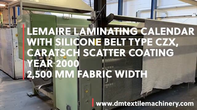 REF: 36916 LEMAIRE LAMINATING, WW 2500 MM, YEAR 2000 смотреть онлайн