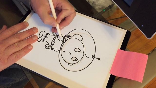 How to trace drawings on iPad Pro смотреть онлайн