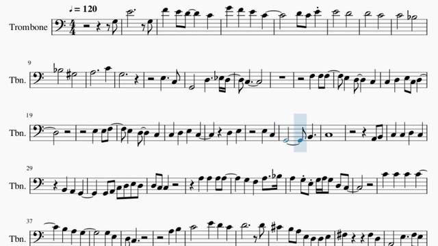 Trombone Sheet Music: How to play There Is None Like You (Don Moen Sax Cover) by Jimmy Kuncoro смотреть онлайн