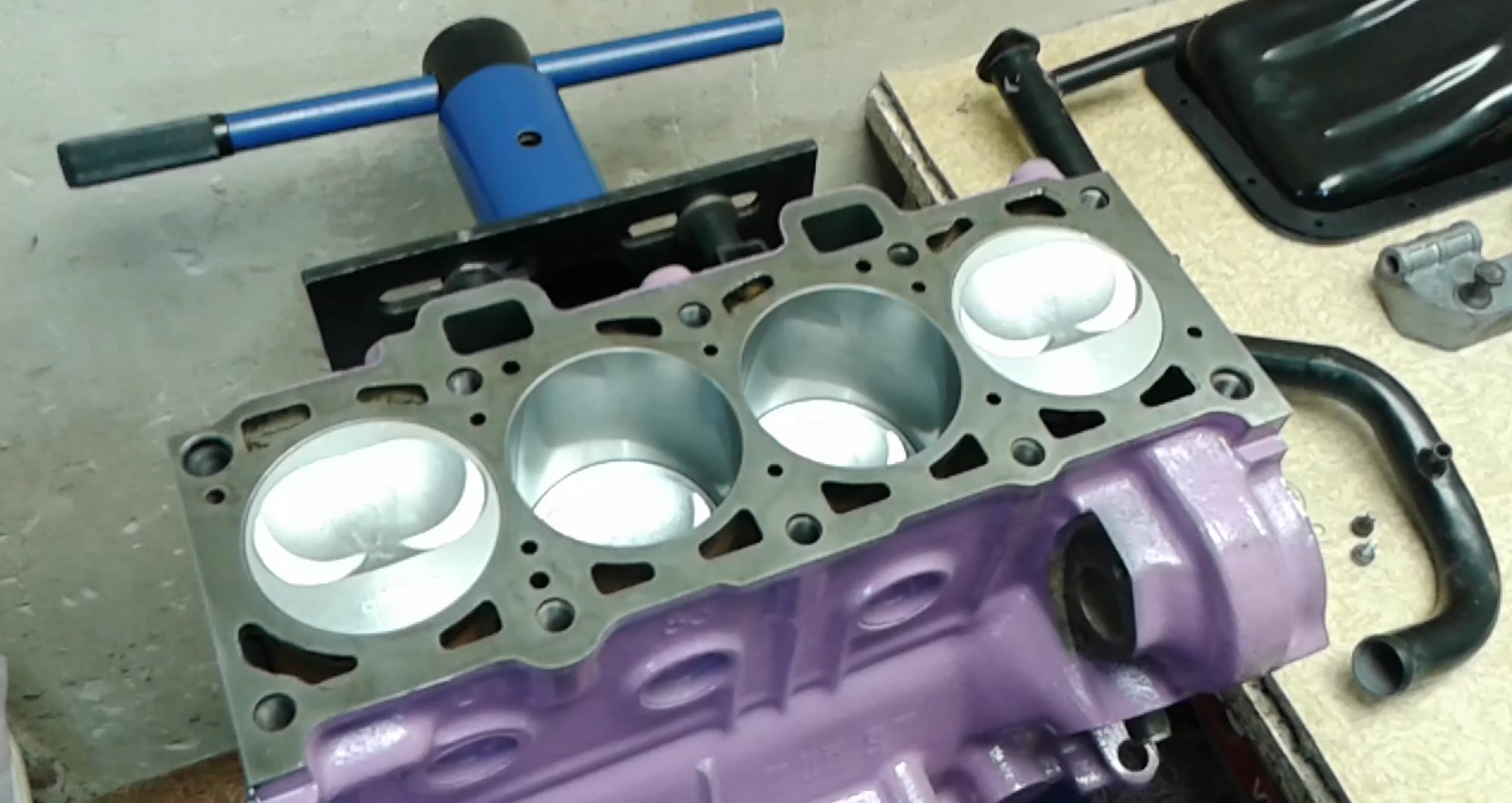 Особенности сборки низкого блока цилиндров ВАЗ с коленвалом 74,8 мм