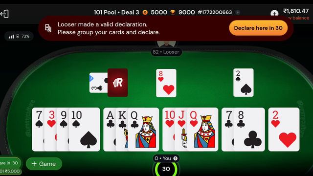 "rummy 5000 "when the game changes it's easy to tough the heart beat become high смотреть онлайн