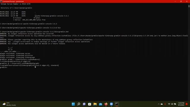 Gremlin Graph Query Language Setup - Windows смотреть онлайн