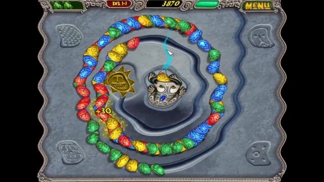 [Zuma Deluxe] Spiral of Curse смотреть онлайн