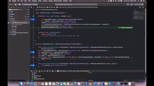 Implement sign in with apple using swift | Xcode 12 смотреть онлайн