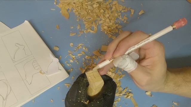 Whittling a Simple Bunny - Easy Wood Carving Project смотреть онлайн