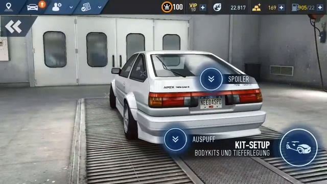 The NEW Toyota Trueno Apex Twin Cam in Need For Speed No Limits смотреть онлайн