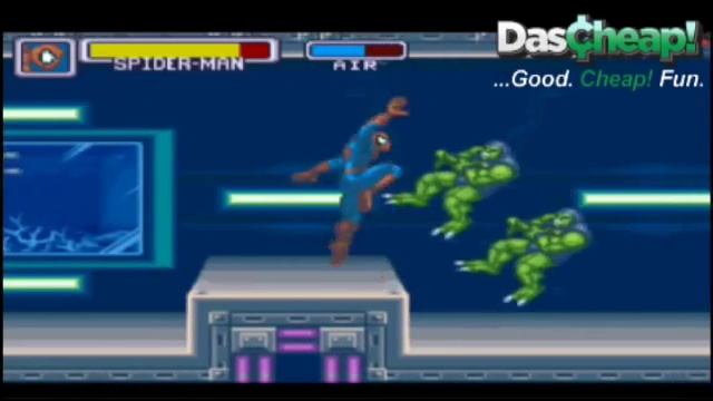 Original Super Nintendo Marvel Super Heroes War of the Gems Gameplay Video смотреть онлайн