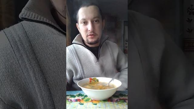 суп із сушених гороху