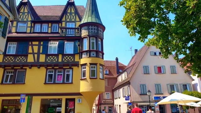 Тюбинген - город студентов и цветов / Южная Германия / Земля Баден-Вюртемберг (Tübingen) смотреть онлайн