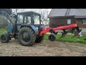 Как пашет плуг ПС-3/35. Отзыв фермера с Ленинградской области
