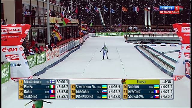 RU \ IBU World Championships Biathlon 2011 5 Pursuit Women (4 of 4) смотреть онлайн