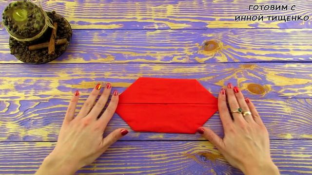 Как Красиво Сложить САЛФЕТКИ Для Сервировки Стола.Servietten falten 2 Способа смотреть онлайн