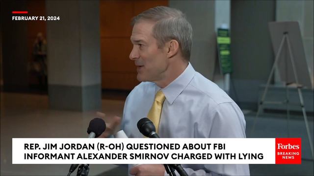 Jim Jordan Asked Point Blank About FBI Informant Alexander Smirnov Accused Of Lying About Bidens смотреть онлайн
