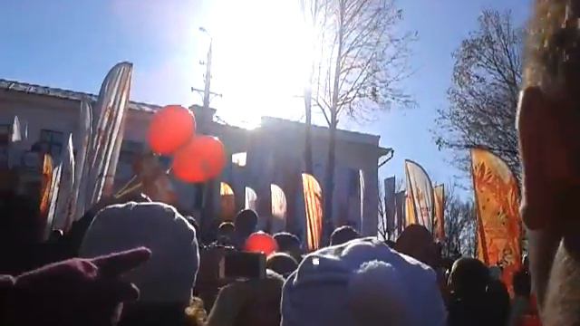 Эстафета олимпийского огня Тульская область (Ясная поляна) смотреть онлайн
