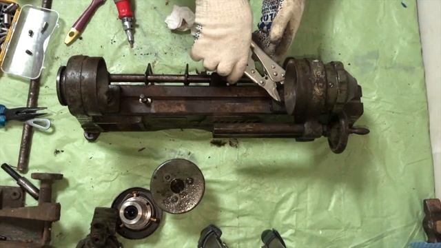 Rare lathe restoration process ГАРО 2155 #2 смотреть онлайн