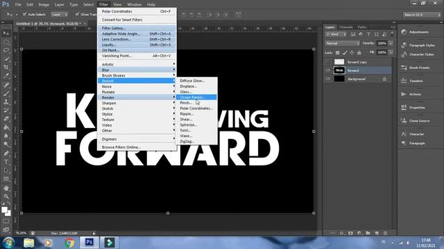 Cara Mudah Membuat Efek Text 3D di Photoshop смотреть онлайн