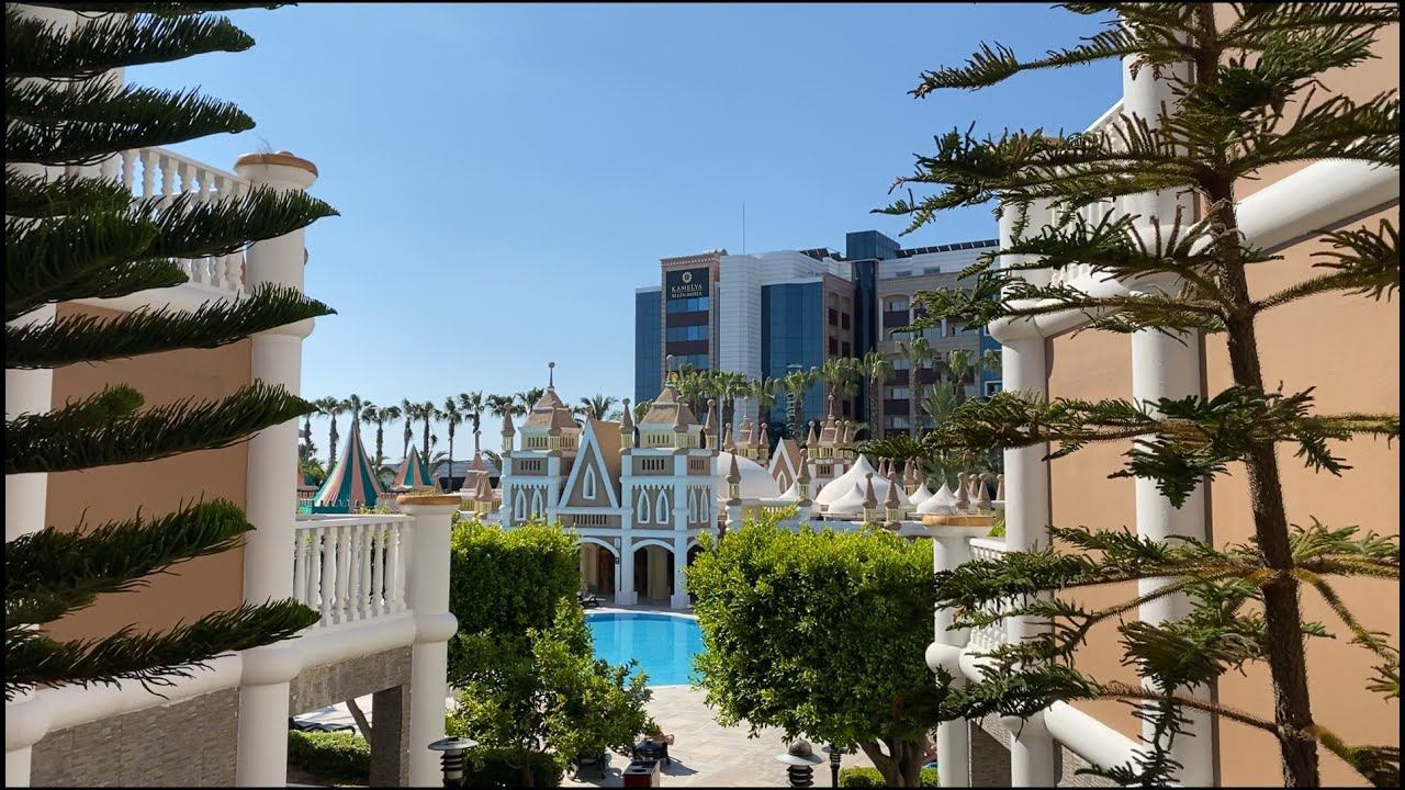 Kamelya Selin Hotel 5*. Видеообзор отеля в Сиде. смотреть онлайн