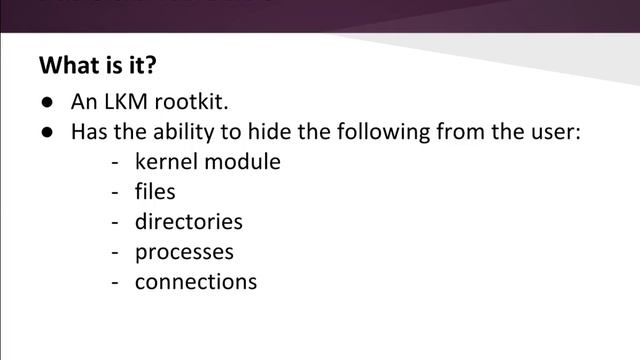 Kernel-Mode Rootkit Analysis смотреть онлайн