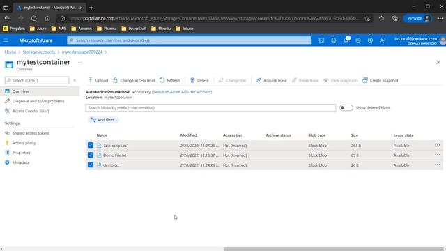 Azure Labs | Create & Restore Snapshot for Blob Storage | Azure Tutorials | OneMinuteLab смотреть онлайн