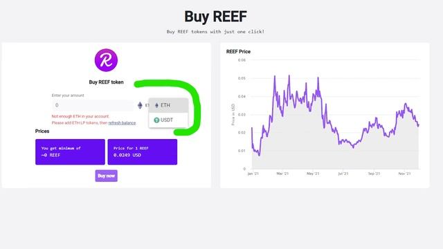 Обзор проекта Reef | Перспективы | Отставание от других блокчейнов | Токен REEF