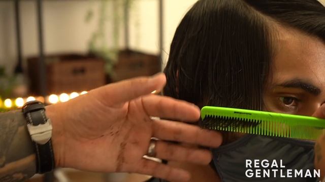 LONG HAIR To MEDIUM LENGTH Wavy Men's Haircut TRANSFORMATION