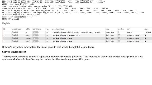 Databases: MySQL Query optimisation advice смотреть онлайн