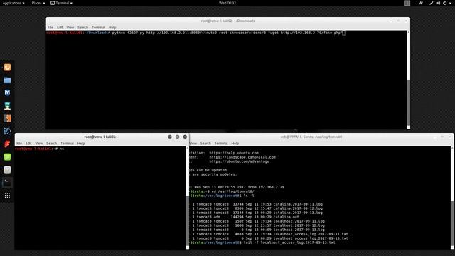 Exploiting Apache Struts - CVE-2017-9805 смотреть онлайн
