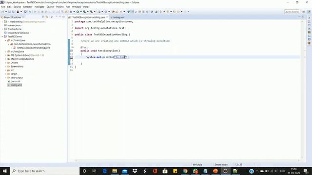 Exception Handling Methods In TestNG | How do you handle TestNG exception? смотреть онлайн