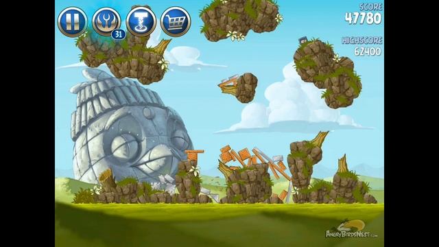 Angry Birds Star Wars 2 Level B3-2 Battle of Naboo 3-Star Walkthrough смотреть онлайн