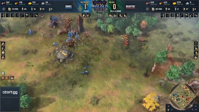 Beastyqt vs Bee - Road to Red Bull Wololo - July Weekly 1 ~ Age of Empires 4 смотреть онлайн
