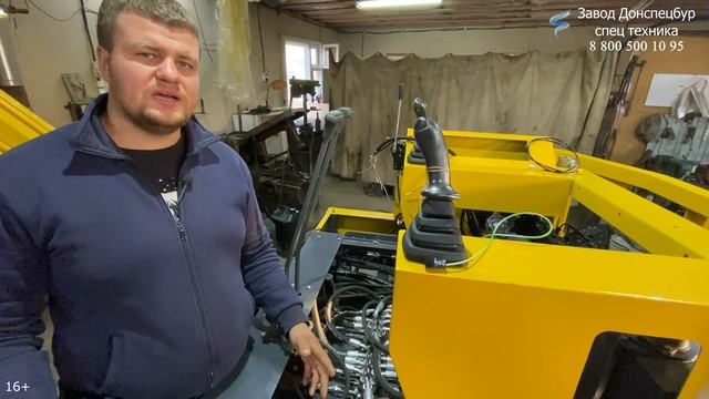 Обзор гидросистемы мини экскаватора Land Digger смотреть онлайн