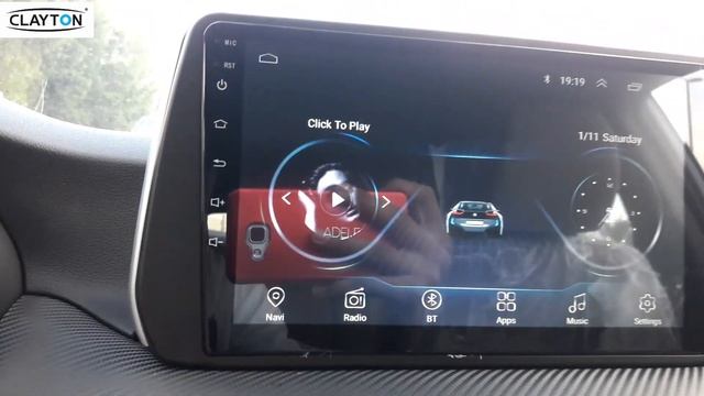 Android System Full Touch Screen Car Monitor For Hyundai Tucson 2019-2020 смотреть онлайн