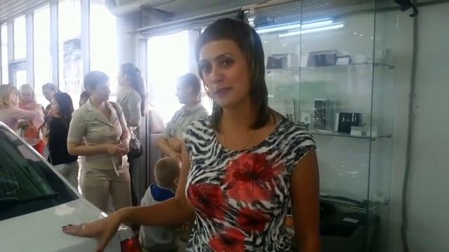 Грядунова Лена получает автомобиль от Орифлэйм Шкода Рапид в Самаре! смотреть онлайн