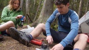 Байкпакинг, небольшой тест сумки на руль. Bikepacking, testing handle bar bag