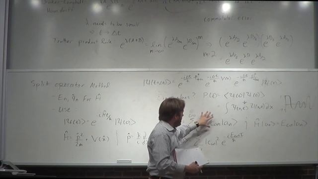 Lecture 40- The Split Operator Method смотреть онлайн