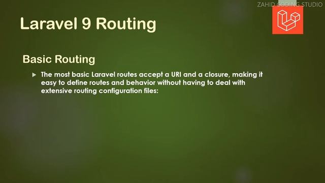 What is routing in laravel | Basic Routing in Laravel смотреть онлайн